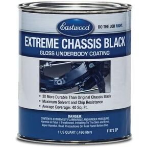 Eastwood Extreme Chassis Black High Gloss Qt Seal Rust Improves Chips Resistance in Kuwait