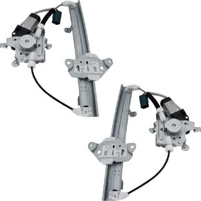 مجموعة منظم نوافذ Garage-Pro متوافقة مع 2007-2012 Nissan Altima ، تناسب 2009-2014 Nissan Maxima Power مع المحرك ، (Altima ، سيدان) على جانب السائق والركاب in Kuwait
