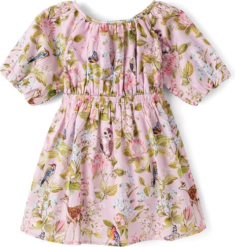 Gymboree Girls' and Toddler Short Sleeve Fit and Flare Dresses in Saudi Arabia