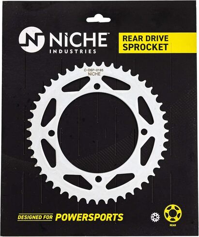 NICHE Drive Sprocket Chain Combo for Kawasaki KX65 Suzuki RM65 Front 13 Rear 47 Tooth 428HZ Standard 110 Links in Saudi Arabia