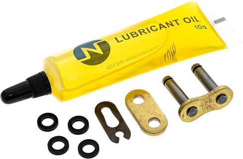 NICHE Drive Sprocket Chain Combo for Kawasaki KX65 Suzuki RM65 Front 13 Rear 47 Tooth 428HZ Standard 110 Links in Saudi Arabia