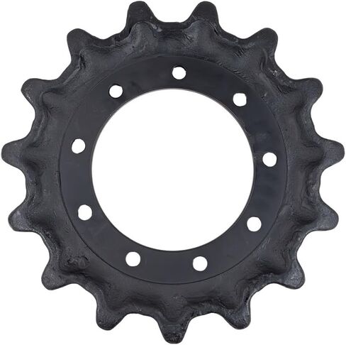 17 Teeth Drive Sprocket for Kubota Models SVL 90, SVL 90C, SVL 90-2, SVL 90-2C, SVL 95-2S, SVL 95-2SC, SVL 97-2, SVL 97-2C, SVL95, SVL97 Replaces V0611-21112, 9 Holes in Saudi Arabia