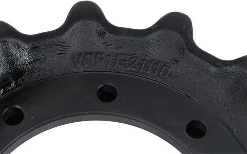 17 Teeth Drive Sprocket for Kubota Models SVL 90, SVL 90C, SVL 90-2, SVL 90-2C, SVL 95-2S, SVL 95-2SC, SVL 97-2, SVL 97-2C, SVL95, SVL97 Replaces V0611-21112, 9 Holes in Saudi Arabia