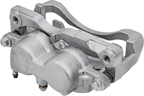 Detroit Axle - Front 2PC الفرامل الفرجار لـ Avalanche Suburban Express Silverado Yukon XL Savana Sierra 2500 HD 3500 Hummer H2 Cadillac Deville DTS ، 2 قرص فرامل الفرجار ث/قوس بديل in Kuwait