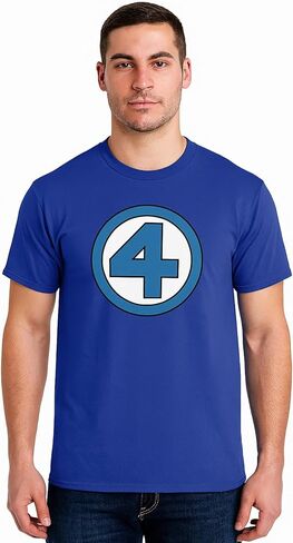 Marvel Fantastic Four Logo Symbol T-Shirt in Saudi Arabia