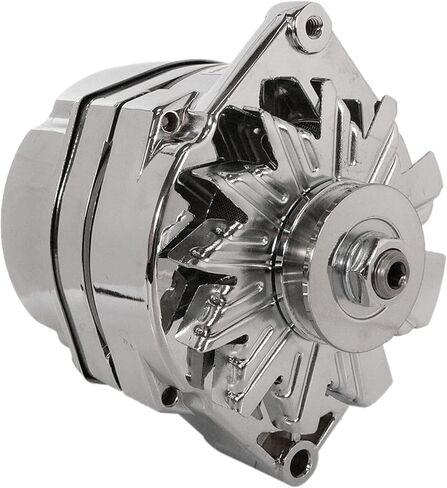 DB Electrical 400-12484 Alternator Compatible with/Replacement for Marine Mercruiser 105 Amp Chrome Delco/ 10SI/ 1 Wire/V-Belt in Saudi Arabia