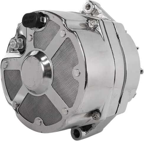DB Electrical 400-12484 Alternator Compatible with/Replacement for Marine Mercruiser 105 Amp Chrome Delco/ 10SI/ 1 Wire/V-Belt in Saudi Arabia
