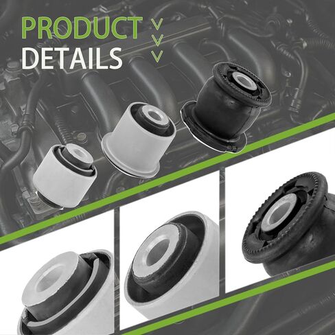 جلبة مفصل الذراع السفلية الخلفية ل Honda Civic 2001-2005 ، CRV 2002-2006 ، Element 2003-2006 استبدال 52365-S5A-802 (6pcs) in Kuwait