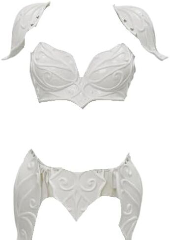 SX Nautical Instruments Medieval Armor Lady Fairy Armor Set White in Saudi Arabia