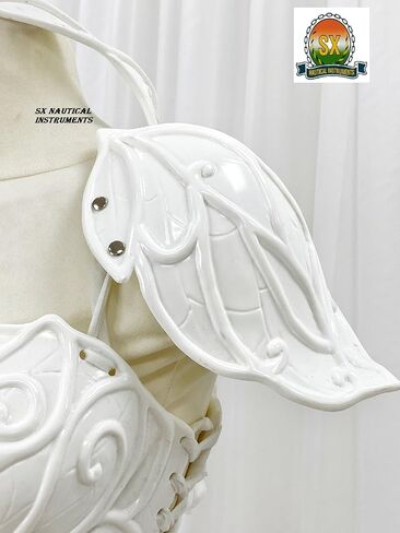 SX Nautical Instruments Medieval Armor Lady Fairy Armor Set White in Saudi Arabia