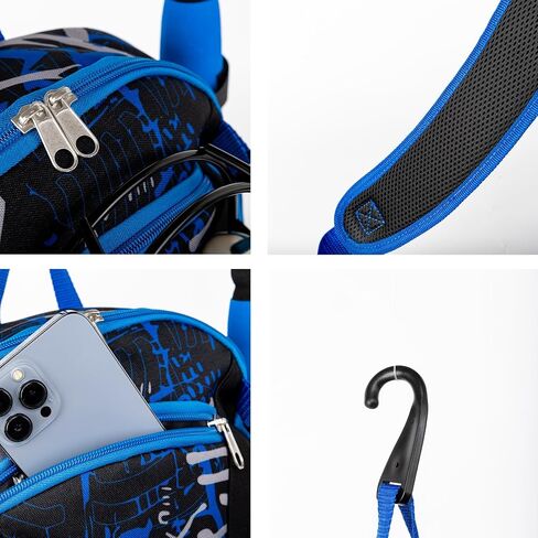 Youth Baseball Bat Bag Backpack, T-Ball & Softball Equipment Gear for Youth with Fence Hook, Lightweight Baseball Bat Backpack, Large Main Compartment for Helmet in Saudi Arabia
