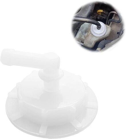 Radiator Coolant Reservoir Overflow Tank Cap with Joint, Compatible with Honda Acura Accord Civic Pilot Insight Element, Replaces 19106-RNA-A48 in Saudi Arabia