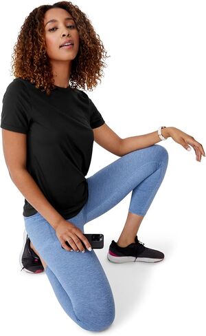 يوكي للسيدات النشطات النشط Everivay Short Sleeve Crew Neck Tee in Saudi Arabia