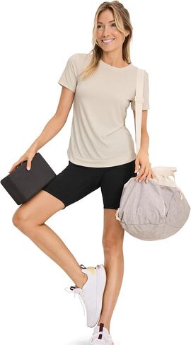 Jockey Women's Activewear EVERACTIVE Short Sleeve Crew Neck Tee in Saudi Arabia