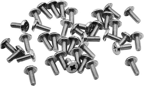 YXQ M6x16mm Machine Screws Pan Phillips Cross Head Screw 304 Stainless Steel Fasteners Bolts, 30Pcs in Saudi Arabia