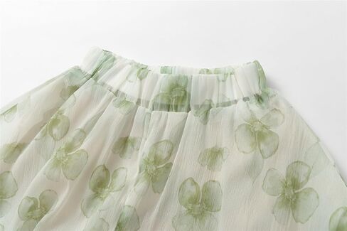 Mud Kingdom Girl Flossom Shorts مرنة الخصر اللعب غير الرسمي مع البرسيم in Saudi Arabia