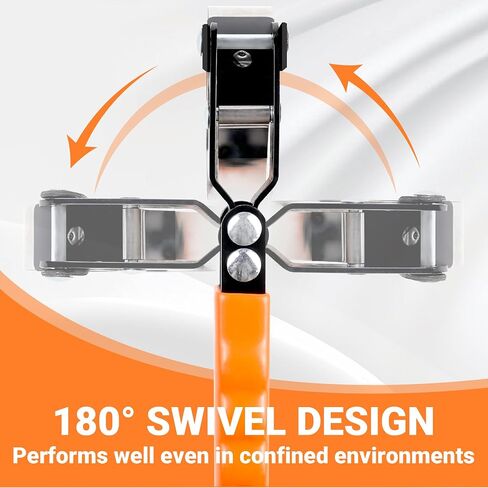 8PC Oil Filter Wrench Set with Swivel Oil Filter Wrenches Cover 2-3/4" to 5-1/4", 9" & 12" Adjustable Oil Filter Pliers, Universal 3-Jaw Oil Filter Removal Tool with 1/2" to 3/8" Adapter in Kuwait