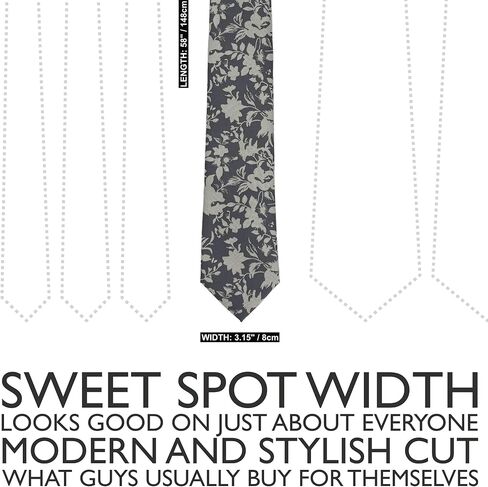 TEXTURE Ties for Men, 4-Pack Set of Mens Neckties in Saudi Arabia