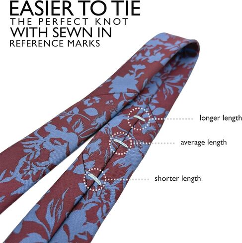 TEXTURE Ties for Men, 4-Pack Set of Mens Neckties in Saudi Arabia