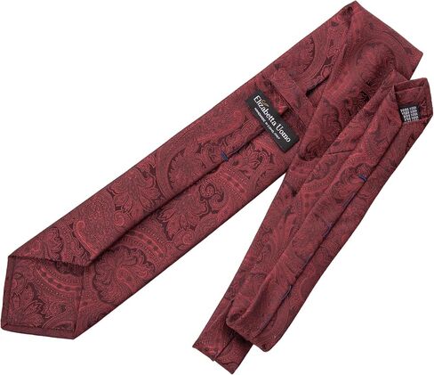 Elizabetta للرجال الطويل الطويل Jacquard الحرير الإيطالي - صناديق العنق المنسوجة المصنوعة يدويا in Saudi Arabia