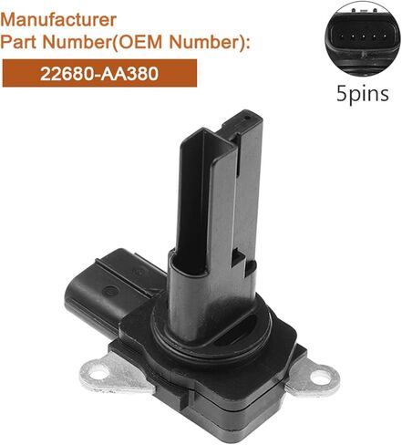 محول مستشعر تدفق الهواء مستشعر مستشعر مستشعر مستشعر مستشعر متوافق مع سوبارو فورستر Impreza WRX STI Crosstrek 08-16 22680AA380 22680-AA380 197400-5111 MOUNT MOUNT BASE in Kuwait