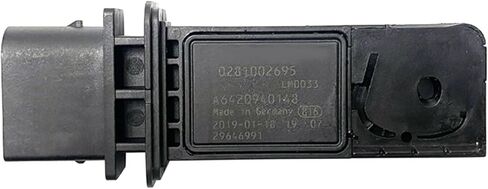 مستشعر تدفق الهواء محول الهواء تدفق الهواء مستشعر MAF MAF Mass Sensor 0281002695 A6420940148 متوافق مع قاعدة Mercedes-Benz Meter Mount in Kuwait