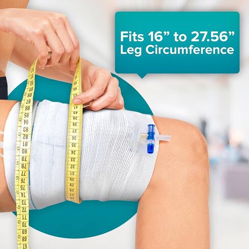JJ CARE Catheter Bag Holder (Pack of 2), Fabric Nephrostomy Bag Holder, Washable & Reusable Foley Catheter Leg Bag, Urinary Drainage Bag Cover for Men & Women - Large Size in Saudi Arabia