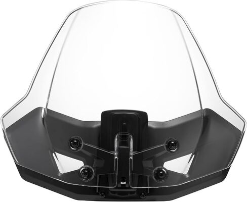 Aupower القابلة للتعديل الزجاج الأمامي لـ Can Am Ryker 600 900 Sport & Rally Edition All Models Accessorie ، Front Pattern Strengent Clear Clear Hard Windscreen Deflector ، استبدل OEM # 219401023 in Saudi Arabia