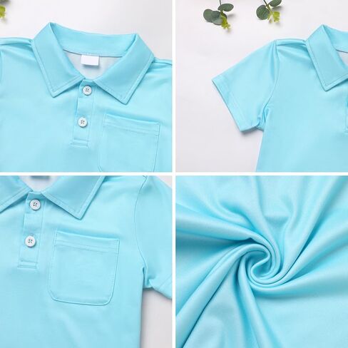 Odasdo Boys يعودون إلى قميص T-Shirt Tops Apple Pencil Printed Button Up Short Sleeve Tee Tee Summer Outfit in Saudi Arabia