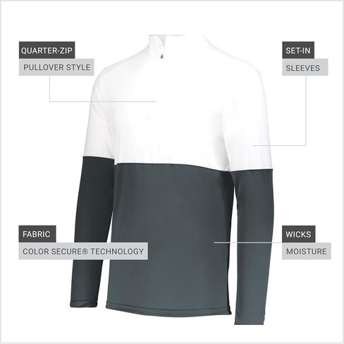 هولواي للرجال فريق 1/4 zip pullover in Saudi Arabia