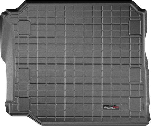 Weathertech Cargo Trunk Liner لجيب Wrangler Unlimited 4 أبواب ، Wrangler 4-Door-خلف الصف الثاني (401188) أسود in Kuwait