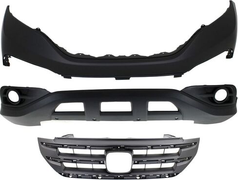 Garage-Pro Bumper Cover Kit Compatible with 2012-2014 Honda CR-V With Grille CAPA Front Upper and Lower in Saudi Arabia