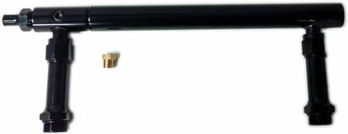 Billet Aluminium Holley 4150 خط الوقود المزدوج لخط الوقود الأسود SBC BBC in Kuwait