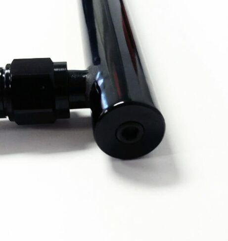 Billet Aluminium Holley 4150 خط الوقود المزدوج لخط الوقود الأسود SBC BBC in Kuwait