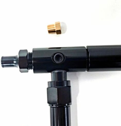 Billet Aluminium Holley 4150 خط الوقود المزدوج لخط الوقود الأسود SBC BBC in Kuwait