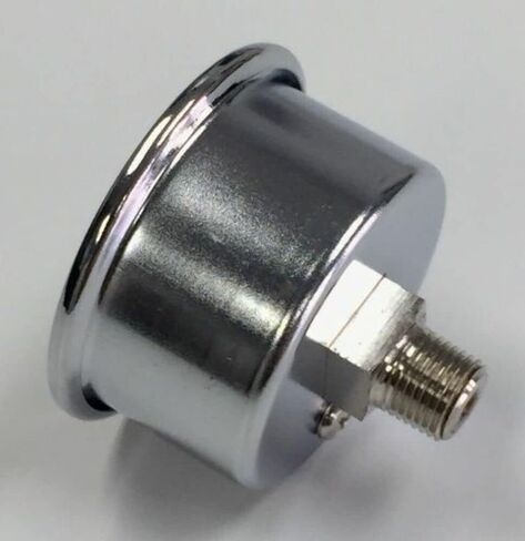 Billet Aluminium Holley 4150 خط الوقود المزدوج لخط الوقود الأنيو مع مقياس أبيض in Kuwait