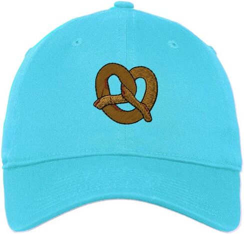 Custom Soft Baseball Cap Pretzel Embroidery Bread Pretzel Twill Cotton Dad Hats for Men & Women in Saudi Arabia
