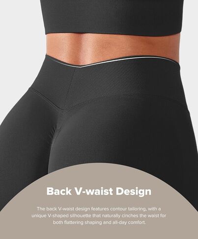 BRXL Scrunch Butt Lifting Shorts for Women V Back Seamless 5" High Waist Workout Gym Compression Spandex Impact Shorts in Kuwait