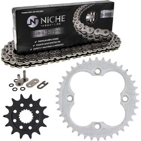 NICHE Drive Sprocket Chain Combo for Honda Sportrax 450 TRX450R Front 14 Rear 38 Tooth 520V O-Ring 94 Links in Kuwait