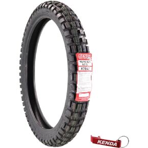 Kenda Big Block (K784) 130/80B17 Rear Tire for Motorcycles, Dirt Bikes, and City Bikes - Durable Off-Road & Street Performance with Keychain 130x80x17 in Saudi Arabia