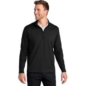 Port Authority Men's Double-Knit Quarter-Zip Pullover in Saudi Arabia