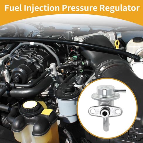 Fuel Pressure Regulator Fuel Pump Regulator for Yamaha YZF-R6 2006-2007 Metal Corrosion Resistant in Saudi Arabia