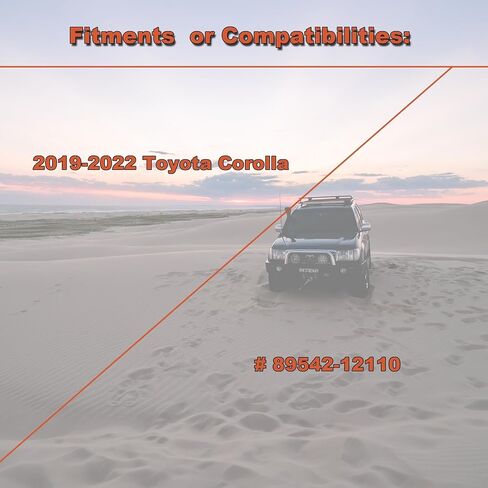 ABS Wheel Speed Sensor Front Left Driver Side Compatible with Select Toyota Models, 2019-2022 Corolla in Kuwait