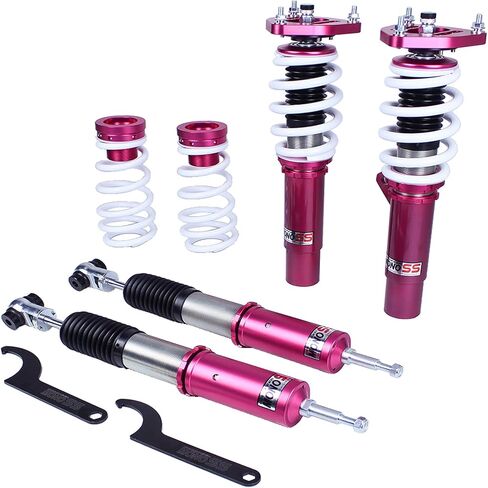 Godspeed MSS0105-K MONOSS COIL OVERSITIONS KIT FOR #VOLKSWAGEN GTI (MK8) 2020-21 (55mm FLM) ، 16 مستويات تخميد ، قابلة للتعديل. in Saudi Arabia