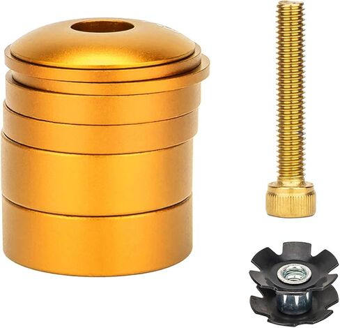 Bicycles Headset Spacer Aluminium Alloy Kits with Stem Top Cap Long Bolts Headset Star Nut Front Fork Stem Spacer Bicycles Headset Spacer in Kuwait