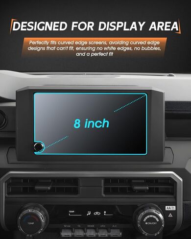 CDEFG for 2023 2024 Toyota Venza Screen Protector Cover for 2024 Venza XLE, Nightshade Edition,Limited for 2023 2024 Toyota Venza Accessories 12.3" Tempered Glass in Kuwait