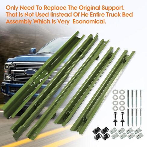 Long Bed Crossmember Kit 8ft متوافق مع 1999-2018 Ford F250 F350 2008-2016 Ford F450 Long Truck Flour in Kuwait