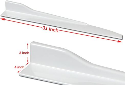 Q1-TECH, 5-Piece Front Bumper Lip+Side Skirt Rocker Winglet Canard Diffuser Wing Compatible with BMW G42 2-Series 220i 230i M240i M-Sport Bumper (2022-2025) Front Spoiler Splitter (Painted Carbon) in Kuwait