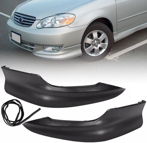 Front Lower Bumper Lips Spoiler Splitter Compatible with 2003 2004 Toyota Corolla in Saudi Arabia