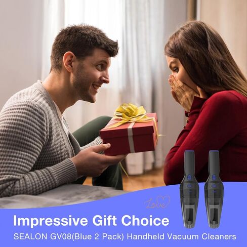 Handheld Vacuum Cordless, Rechargeable Car Vacuum Cleaner with 25 Mins Runtime, Mini Hand Vacuum with 10000 Pa Powerful Suction in Saudi Arabia